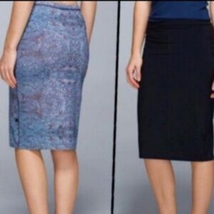 Lululemon Twice as Nice Reversible Pencil Skirt 4